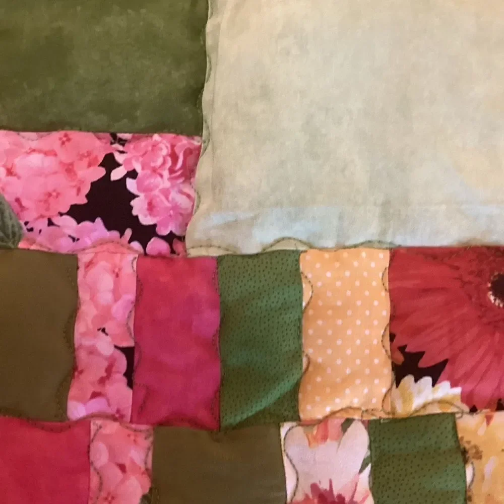 NWOT. Hand Crafted Quilted Reversible Baby Bib. $12 ea. or 3/$25